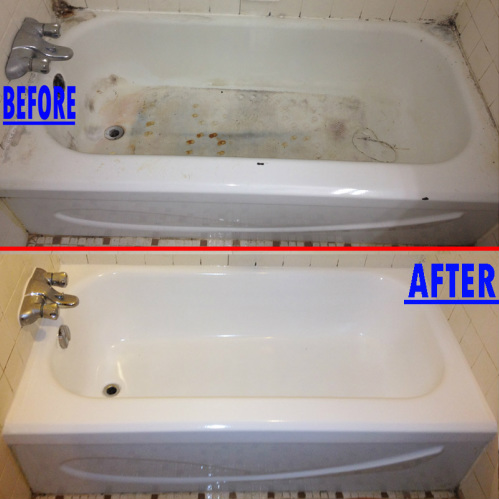 Bathtub Refinishing Reglazing, Average Cost To Reglaze Bathtub